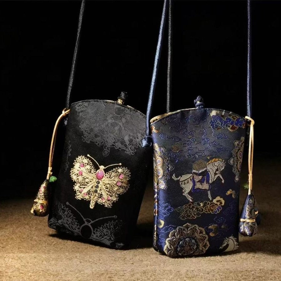 Intangible Cultural Heritage Song Brocade Handbag